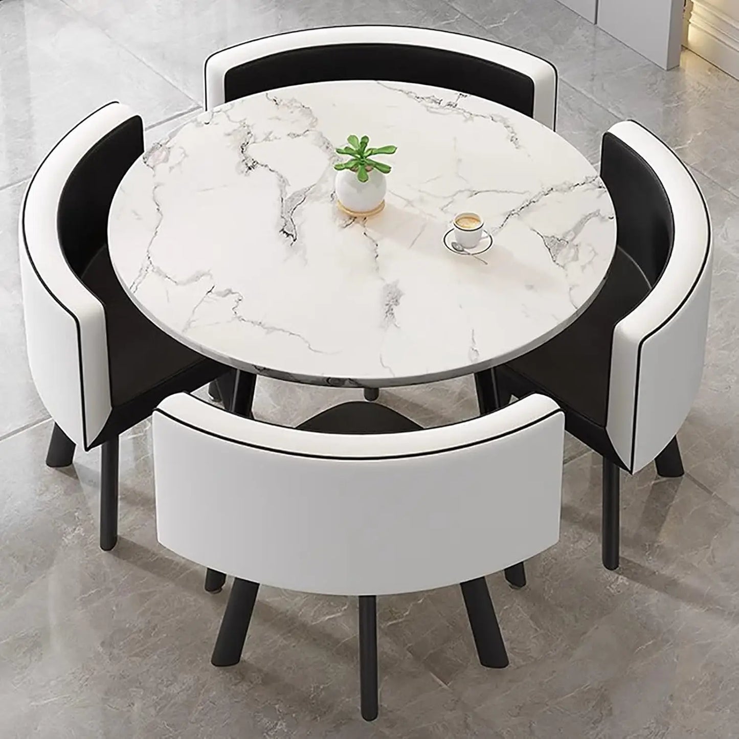 Stylish Wooden Dining Table Set