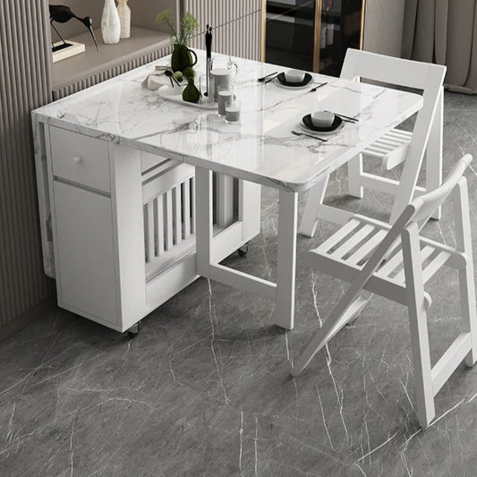 Folding Dining Table Set