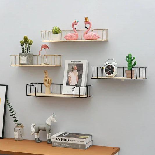 Floating Shelves on Wall Without Drill