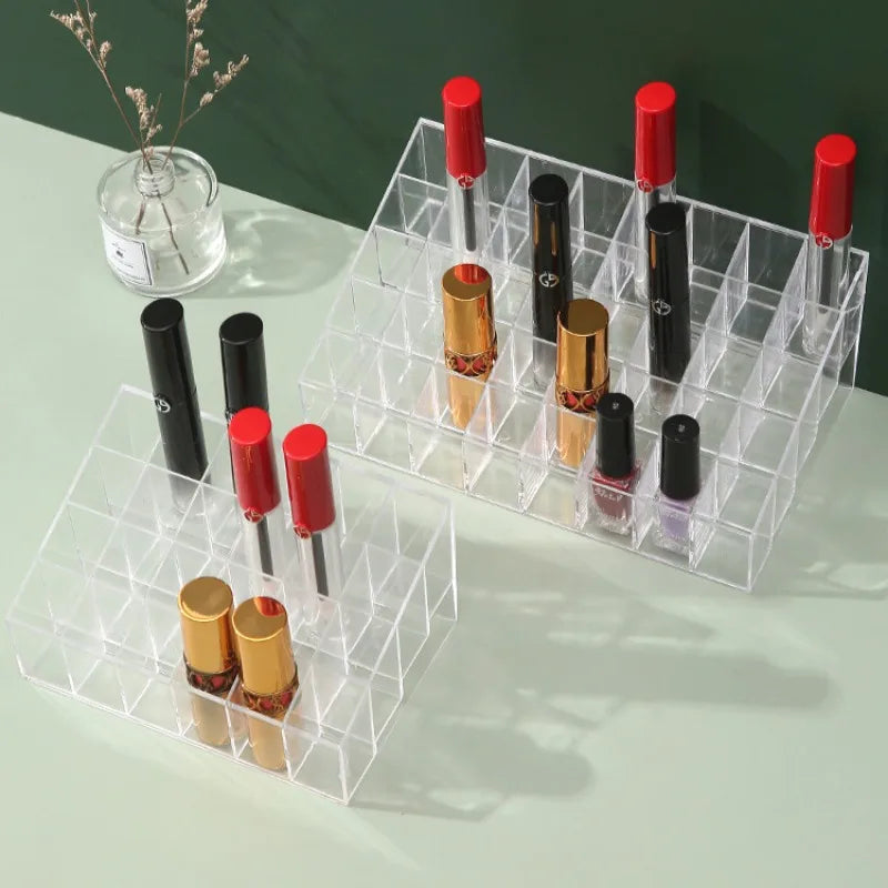 24 Grid Acrylic Make Up Organiser