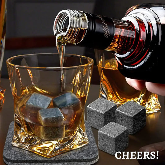 6pcs/lot Whiskey Stone Cooler
