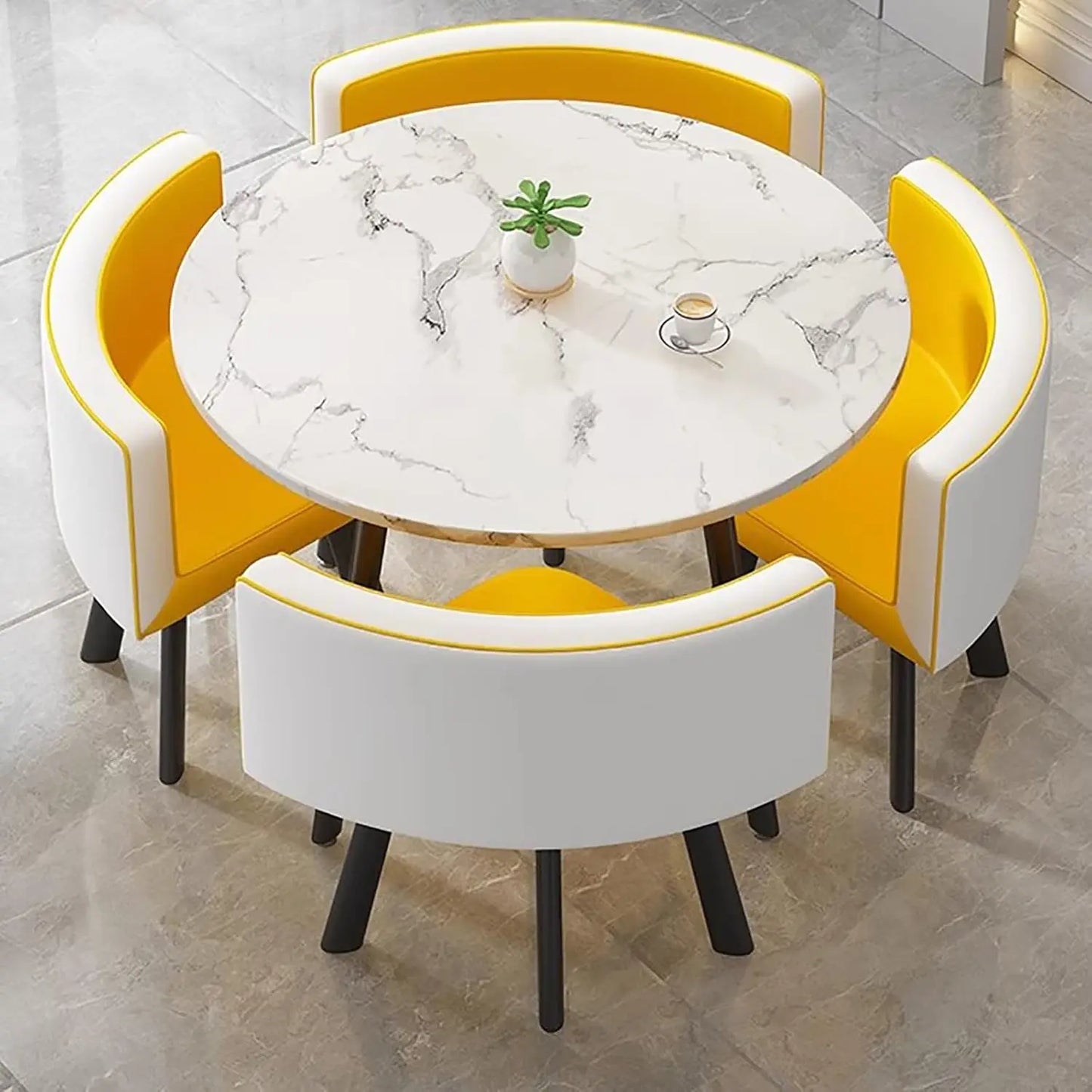 Stylish Wooden Dining Table Set