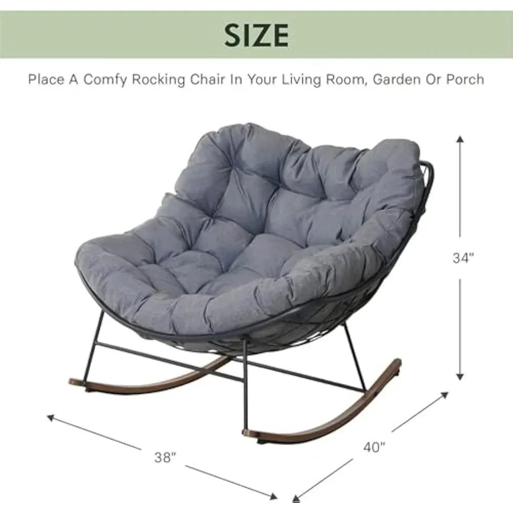 Cozy Balcony Lounge Chair for Relaxation