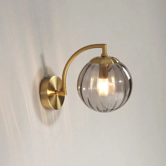 Modern Nordic LED Glass Wall Lamp