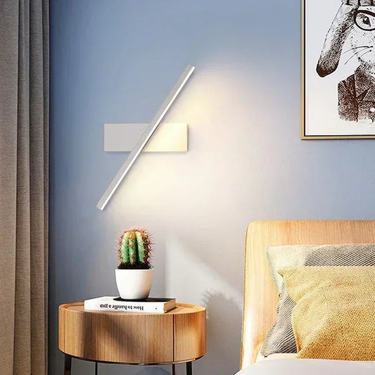 "Modern Rotatable LED Wall Mirror Light