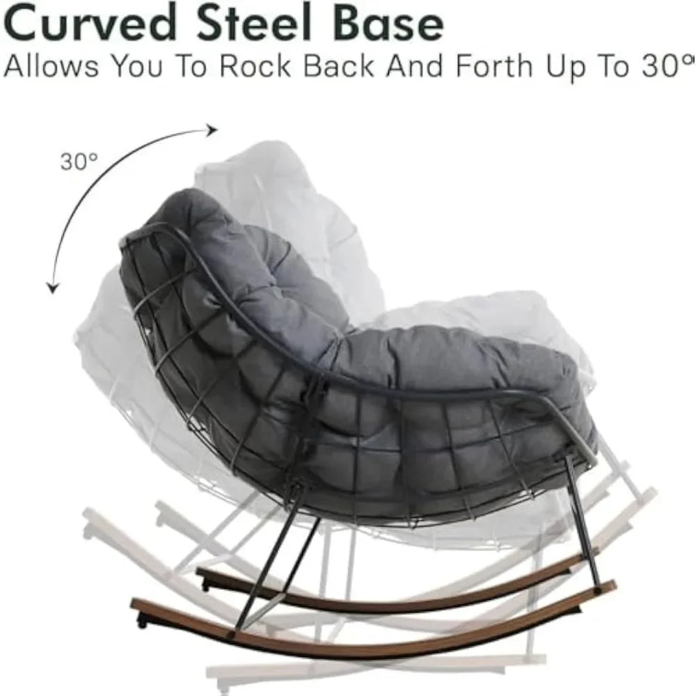 Cozy Balcony Lounge Chair for Relaxation