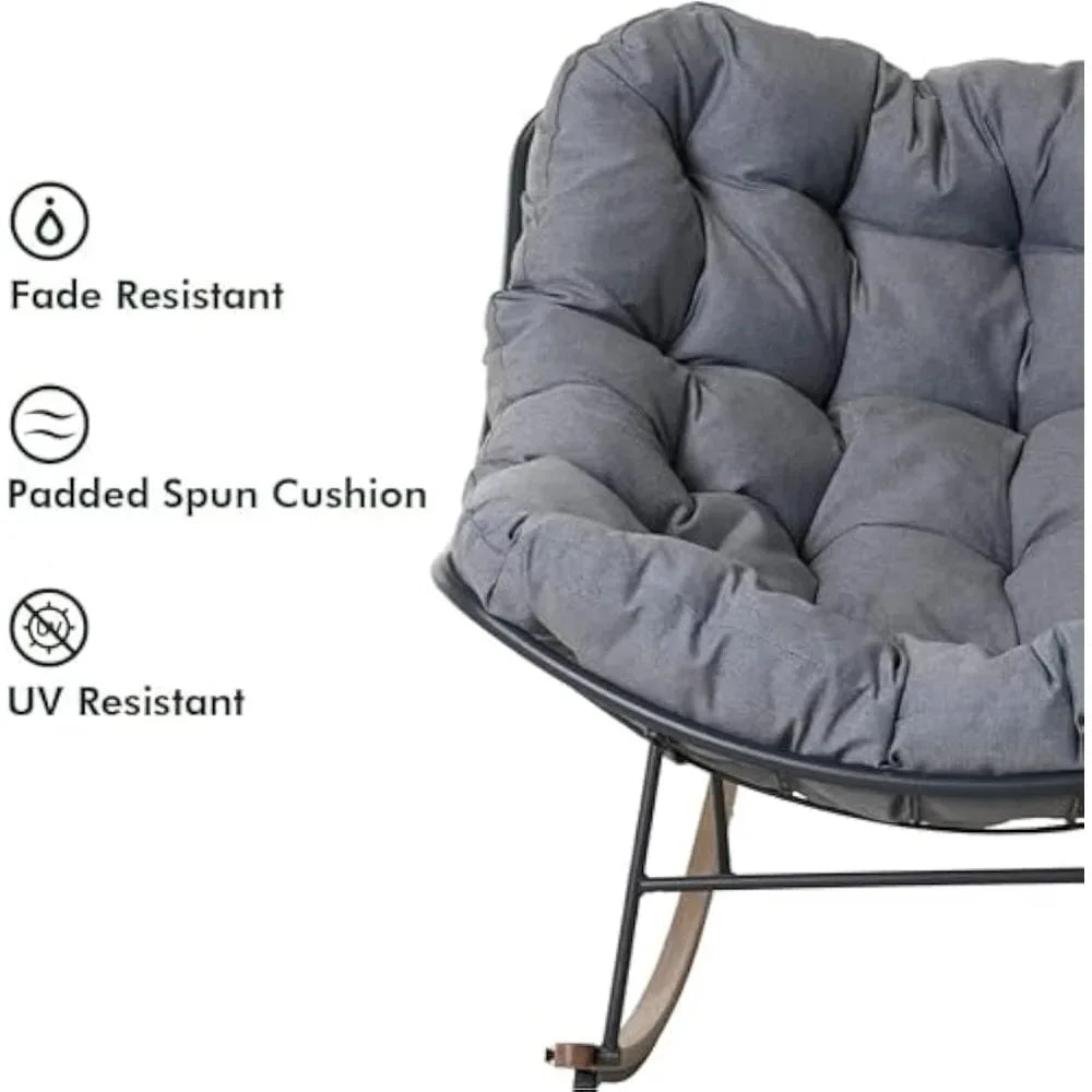 Cozy Balcony Lounge Chair for Relaxation