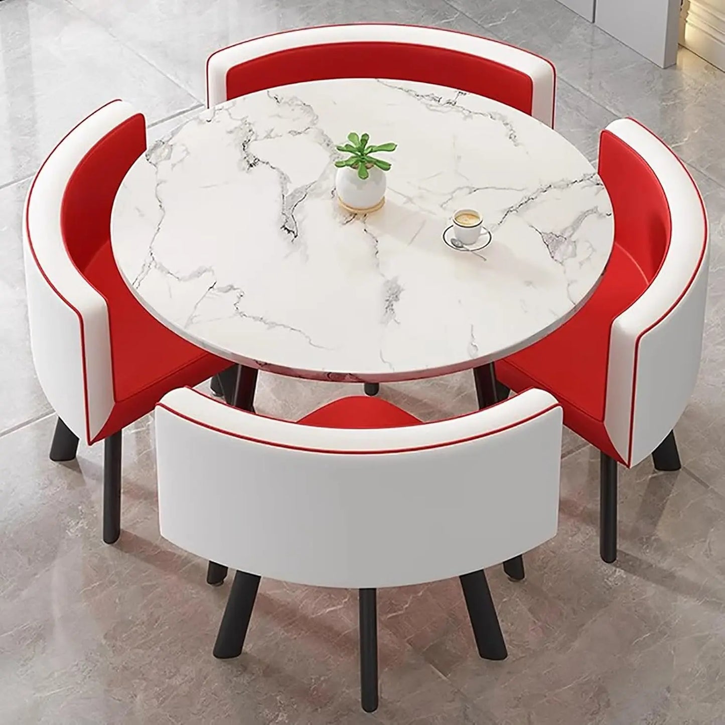 Stylish Wooden Dining Table Set